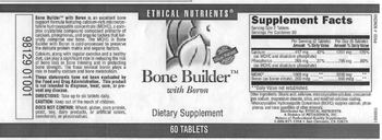 Ethical Nutrients Bone Builder With Boron - supplement