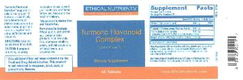 Ethical Nutrients Natural Formula Turmeric Flavonoid Complex - supplement
