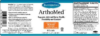 EuroMedica ArthoMed - supplement