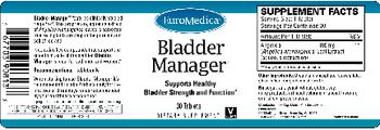 EuroMedica Bladder Manager - supplement
