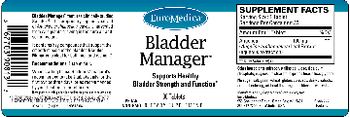 EuroMedica Bladder Manager - supplement