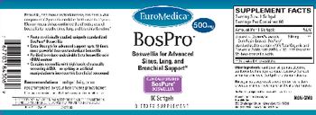 EuroMedica BosPro 500 mg - supplement