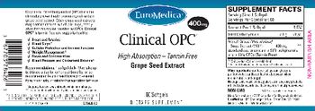 EuroMedica Clinical OPC 400 mg - supplement