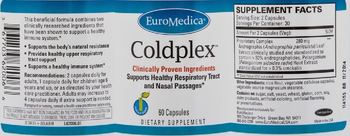 EuroMedica Coldplex - supplement