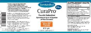 EuroMedica CuraPro 375 mg - supplement