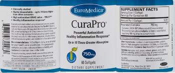 EuroMedica CuraPro 750 mg - supplement