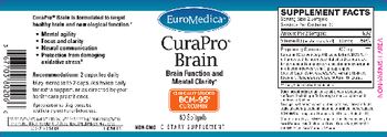 EuroMedica CuraPro Brain - supplement