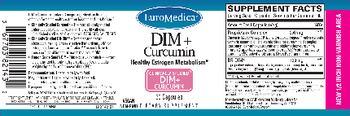 EuroMedica DIM + Curcumin - supplement