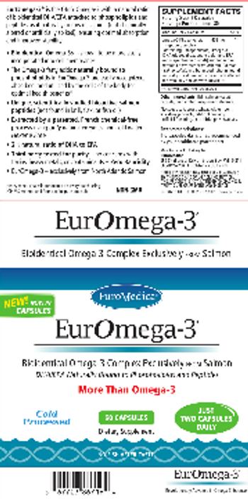 EuroMedica EurOmega-3 Capsules - supplement