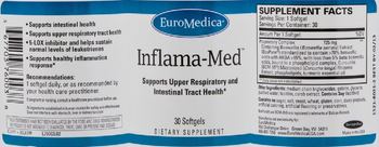 EuroMedica Inflama-Med - supplement