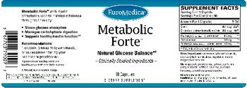 EuroMedica Metabolic Forte - supplement