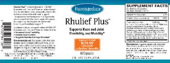 EuroMedica Rhulief Plus - supplement