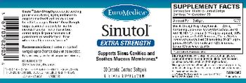 EuroMedica Sinutol Extra Strength - supplement
