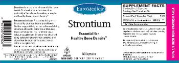 EuroMedica Strontium - supplement