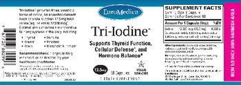 EuroMedica Tri-Iodine 12.5 mg - supplement