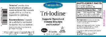 EuroMedica Tri-Iodine 12.5 mg - supplement