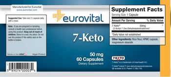 Eurovital 7-Keto 50 mg - supplement