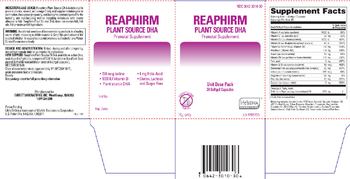 Everett Laboratories, Inc. Reaphirm Plant Source DHA - prenatal supplement