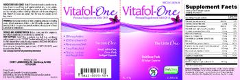 Everett Laboratories Vitafol-One - prenatal supplement with dha