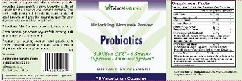 EvinceNaturals Probiotics - supplement