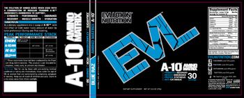 Evlution Nutrition A-10 Amino Matrix Blue Raz - supplement