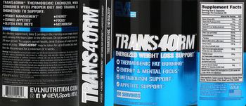 Evlution Nutrition Trans4orm - supplement