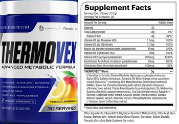 EVOchem Nutrition Thermovex Mango Lemonade - supplement