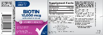 Exchange Select Biotin 10,000 mcg - supplement