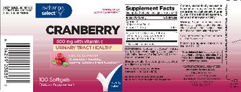 Exchange Select Cranberry 500 mg With Vitamin C - supplement