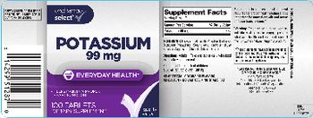 Exchange Select Potassium 99 mg - supplement