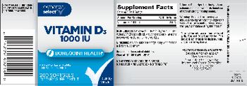 Exchange Select Vitamin D3 1000 IU - supplement