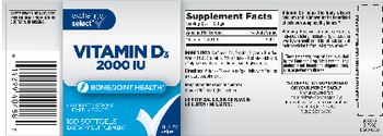 Exchange Select Vitamin D3 2000 IU - supplement