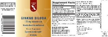 Exchange Select X Ginkgo Biloba 120 mg - herbal supplement