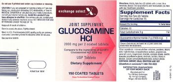 Exchange Select X Glucosamine HCl 2000 mg - joint supplement
