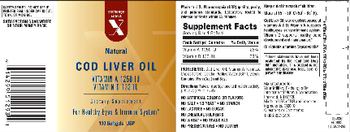 Exchange Select X Natural Cod Liver Oil - supplement