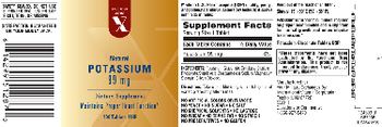 Exchange Select X Natural Potassium 99 mg - supplement