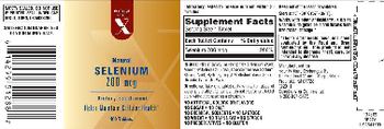 Exchange Select X Natural Selenium 200 mcg - supplement
