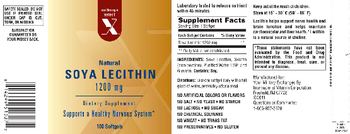 Exchange Select X Natural Soya Lecithin 1200 mg - supplement