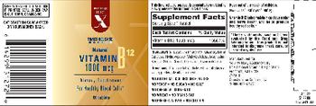 Exchange Select X Natural Vitamin B12 1000 mcg - supplement