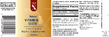 Exchange Select X Natural Vitamin D3 5000 IU - supplement