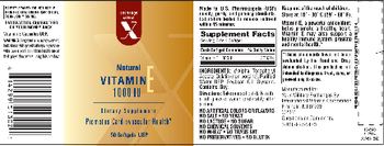 Exchange Select X Natural Vitamin E 1000 IU - supplement