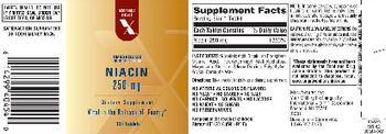 Exchange Select X Niacin 250 mg - supplement