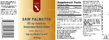 Exchange Select X Saw Palmetto - herbal supplement