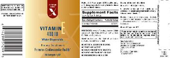 Exchange Select X Vitamin E 400 IU Water Dispersible - supplement