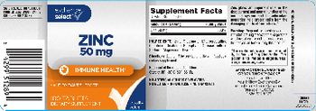 Exchange Select Zinc 50 mg - supplement