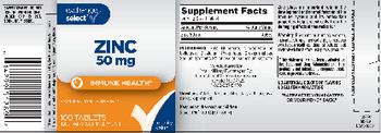 Exchange Select Zinc 50 mg - supplement