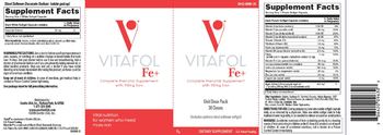 Exeltis USA Vitafol Fe+ Purple Softgel Capsule - supplement