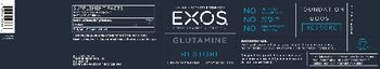EXOS Glutamine - supplement