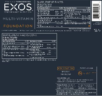 EXOS Performance Nutrition Multi-Vitamin - supplement