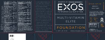 EXOS Performance Nutrition Multi-Vitamin Elite P.M. - supplement